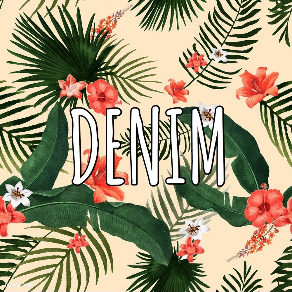 denim! 🍃💐